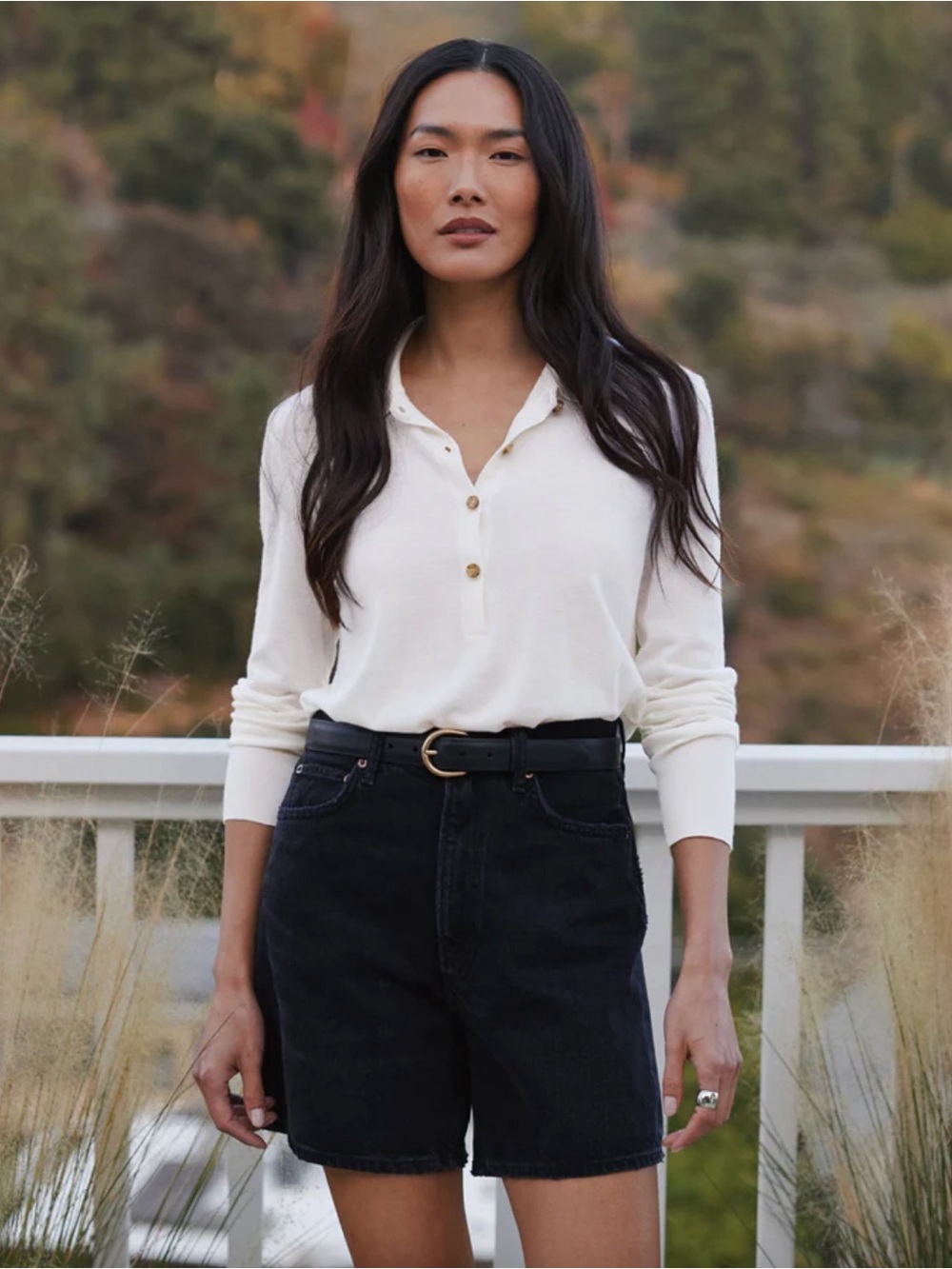 Jenni Kayne Grayson Pullover Ivory - Picture 2 of 7
